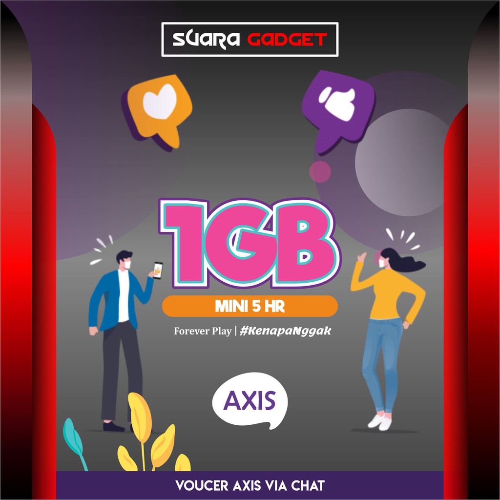 Voucer axis mini 1gb kuota axis 3gb paket axis 5gb murah