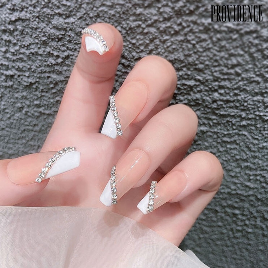 Providence Rantai Berlian Imitasi Bahan Metal Untuk Dekorasi Nail Art