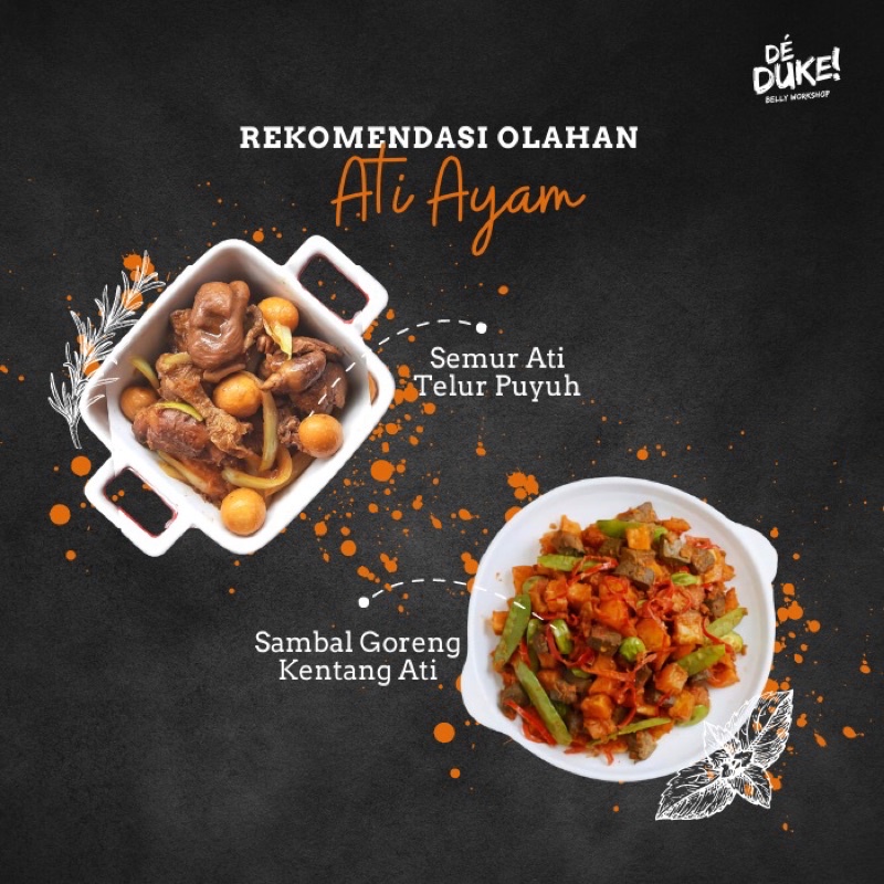 

JUN Hati Ayam Broiler Halal 1kg Segar Berkualitas