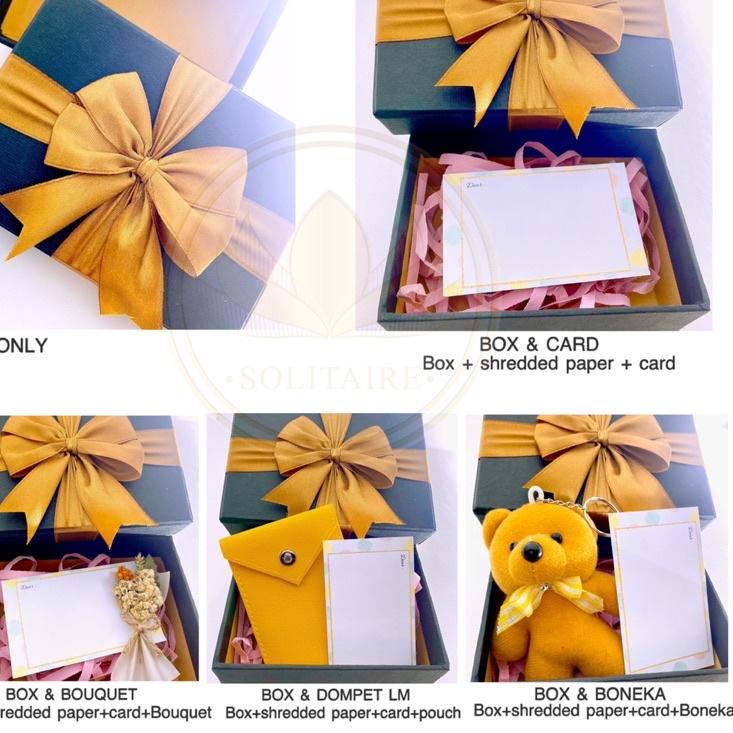 

➲ Hampers / gift box / hard box / kotak kado hadiah LM logam mulia ANTAM UBS LOTUS ARCHI HRTA/souvenir ➮