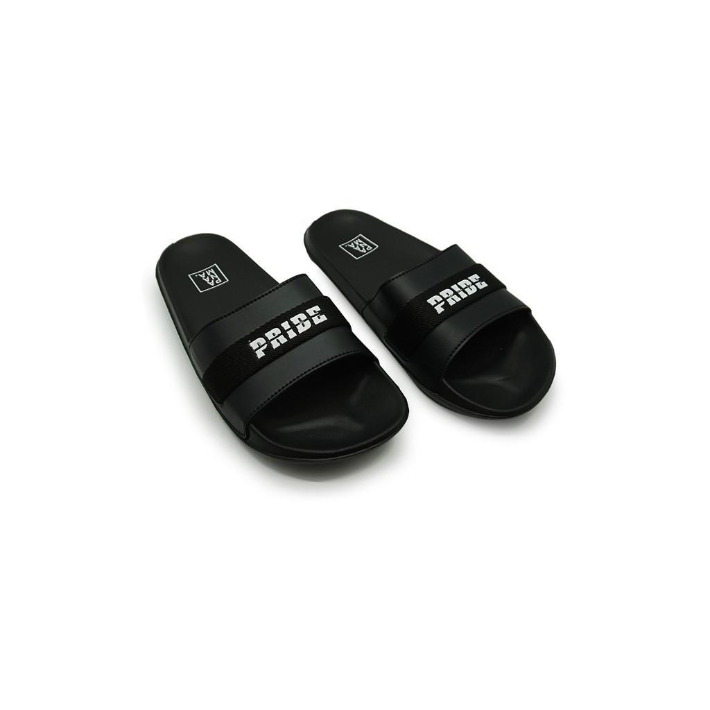 Panama Ultra UN6 Pride Black Sandal Slop Cowok Sendal Karet Pria - Hitam-2