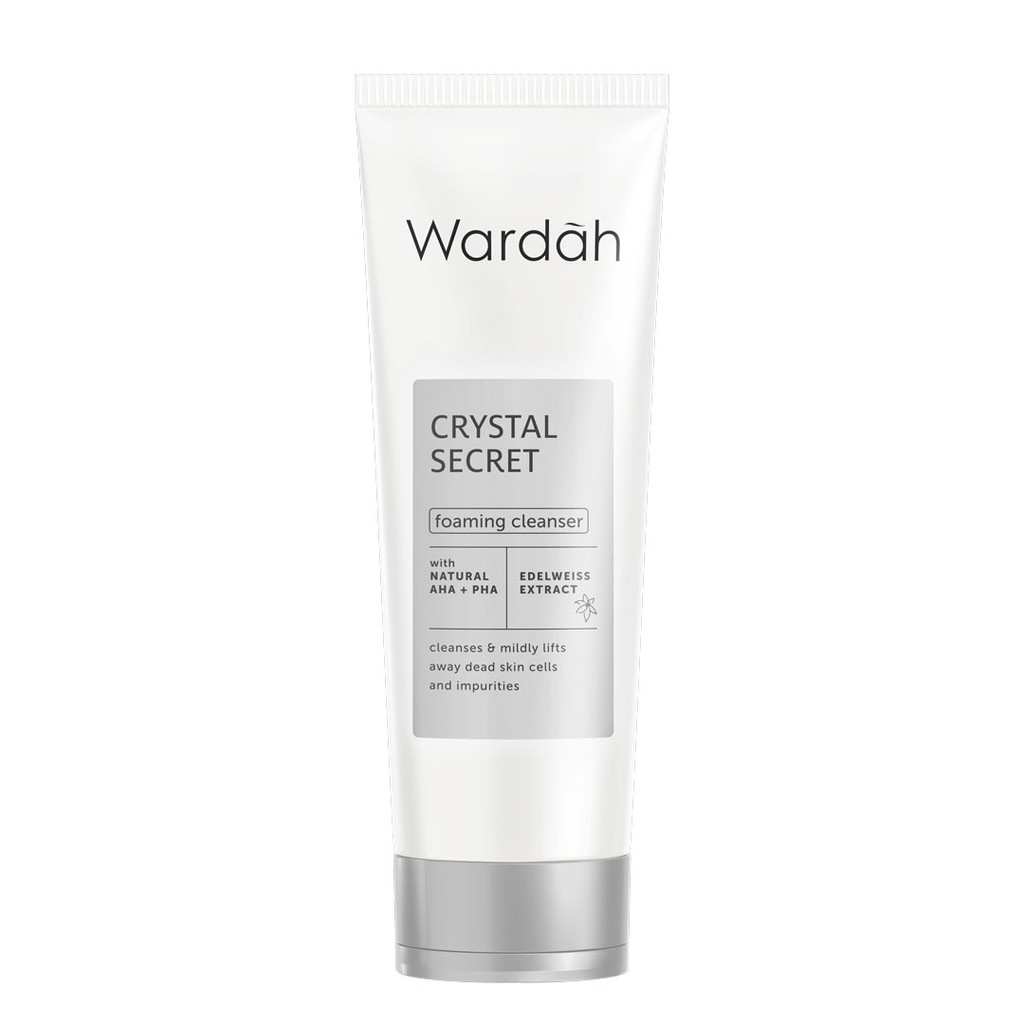 Wardah White Crystal Secret Foaming Cleanser Facial Wash 100ml