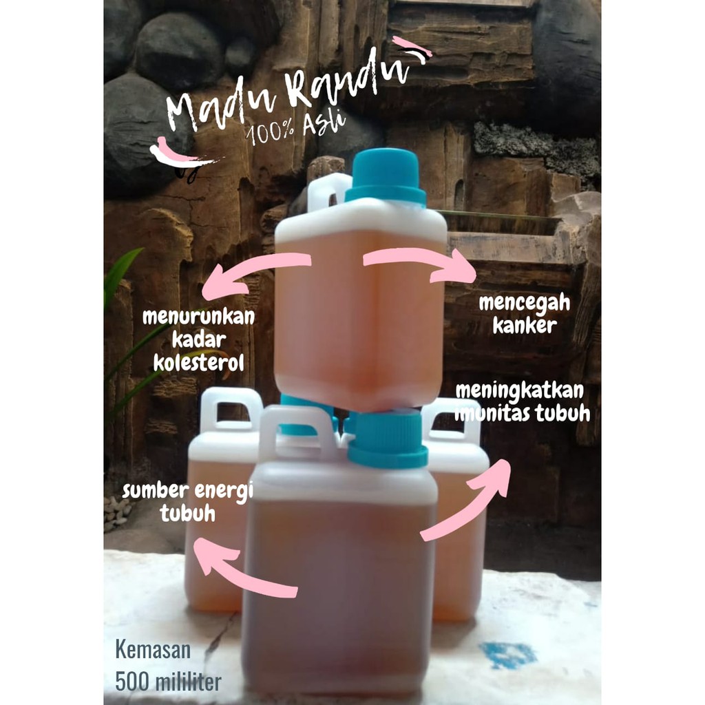 

Madu Murni Dari peternak langsung Nectar Randu Dirigen 500ML