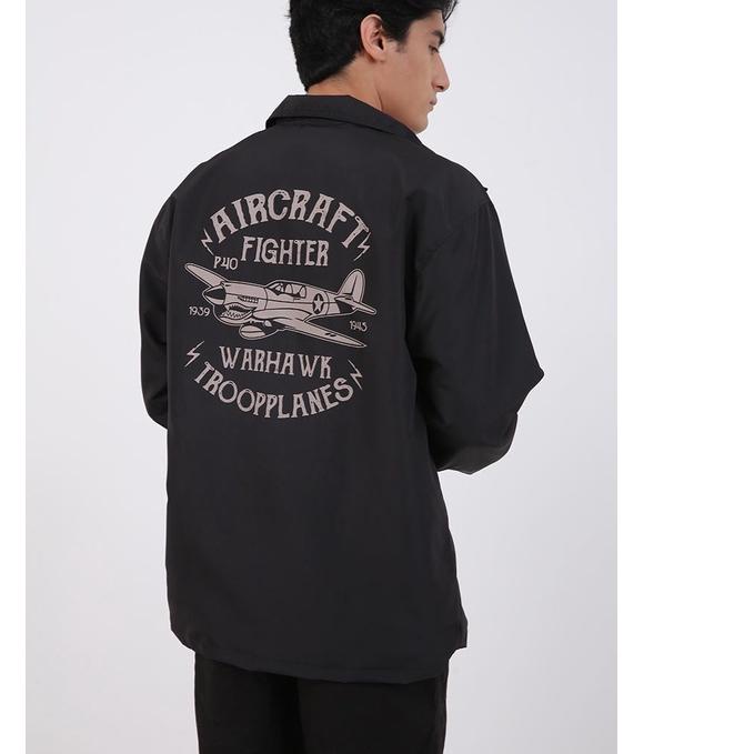 Paling Laris|SQ16|Berrybenka Street - Outer Jaket Coach Pria Japan Sea Waves Edition ONE SIZE