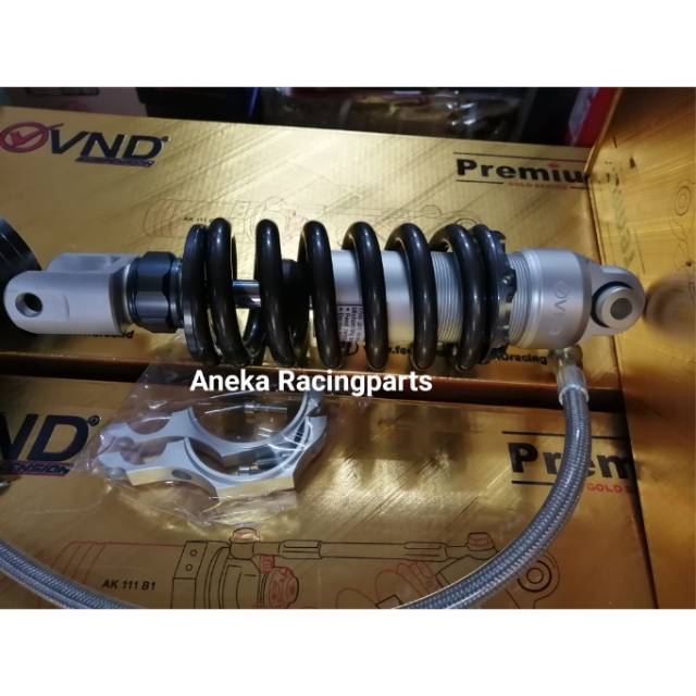 Monoshock r15 vixion old vixion new nvl vixion new r vnd racing tabung pisah dobel klik fungsi 265mm