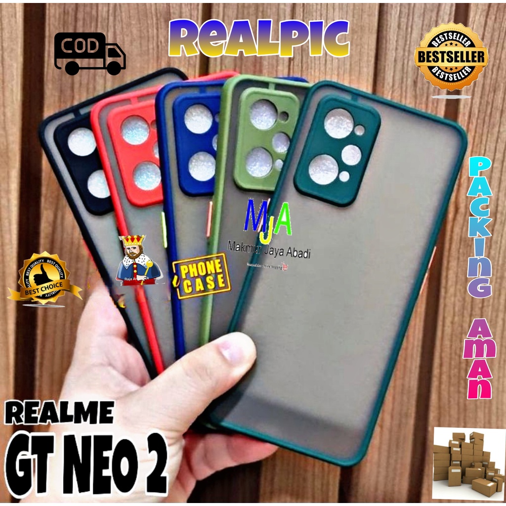 SOFTCASE REALME GT NEO 2 - CASE MATTE FULL COLOUR MY CHOICE BUMPER CASE PELINDUNG KAMERA