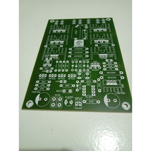 Pcb giant BNB power amplifier builtup