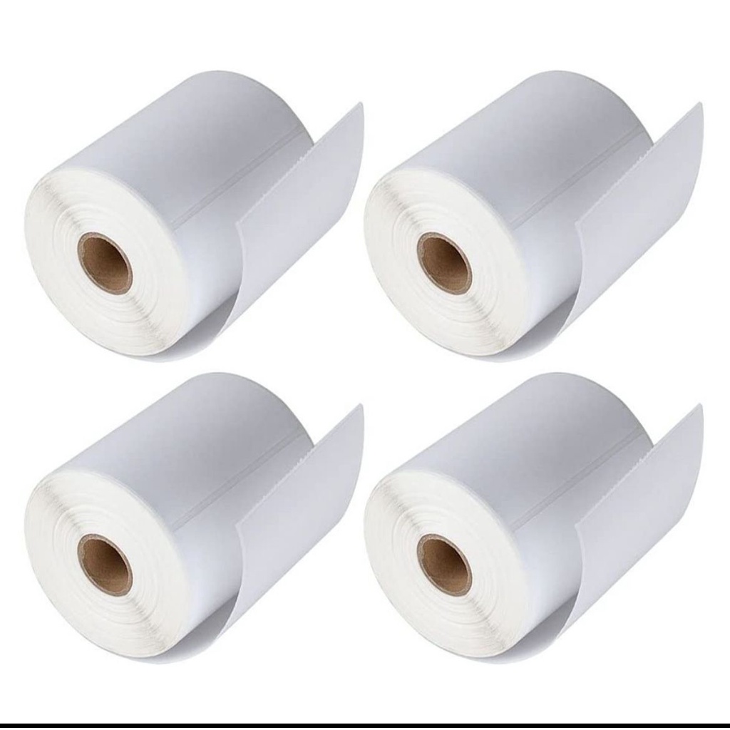 (COD) 100 x 150 Thermal Label Barcode 100x150 Direct isi 250 pcs ukuran A6 PREMIUM