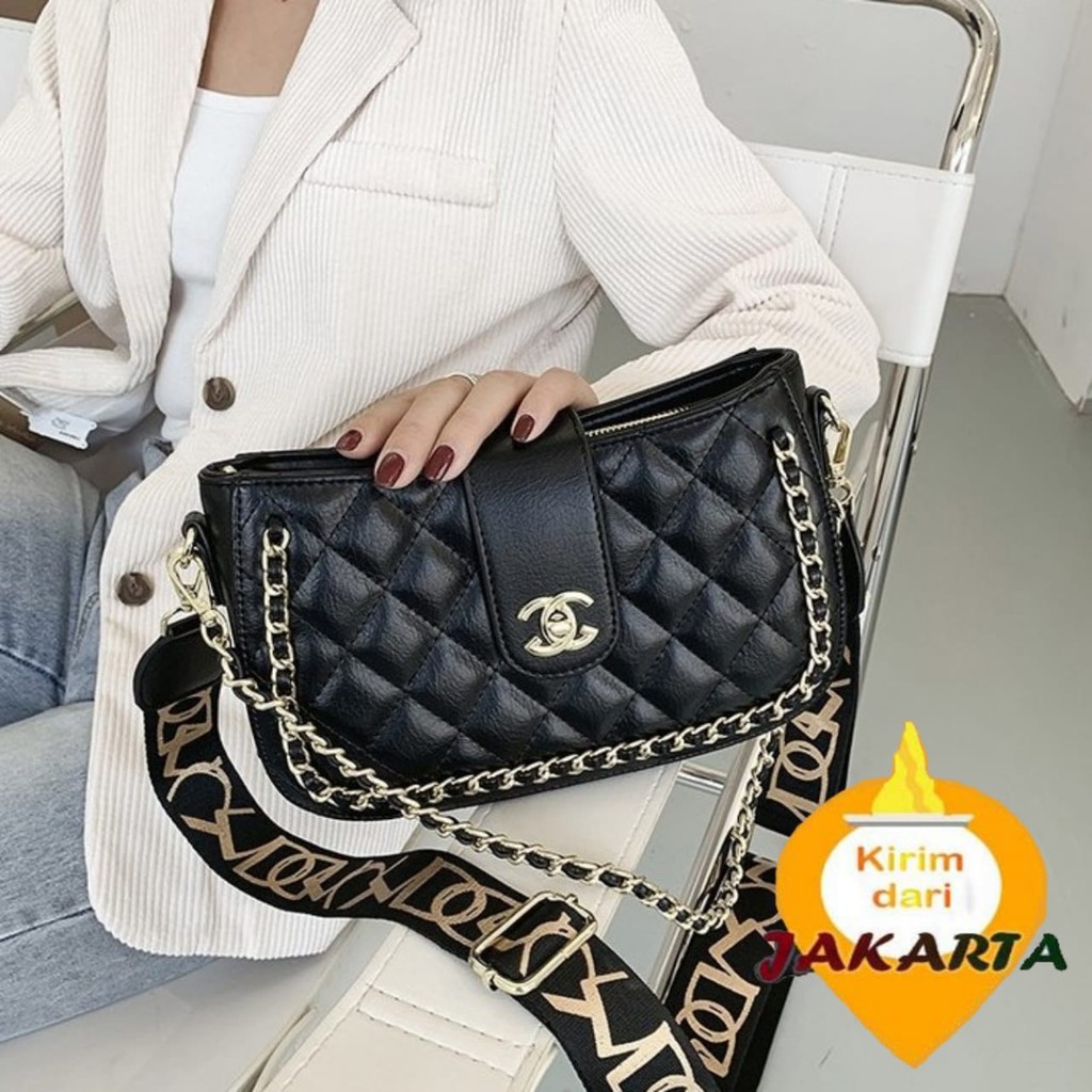 (2PC BISA IKG)GTBI99884302 New Arrival  !!!  Tas Selempang  Tas Wanita Import  Premium Terbaru