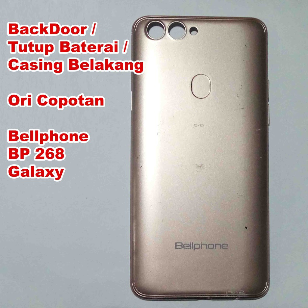 Backdoor Tutup Baterai Bellphone BP 268 Galaxy Back Door BP268 Galaxy BP-268 Galaxy