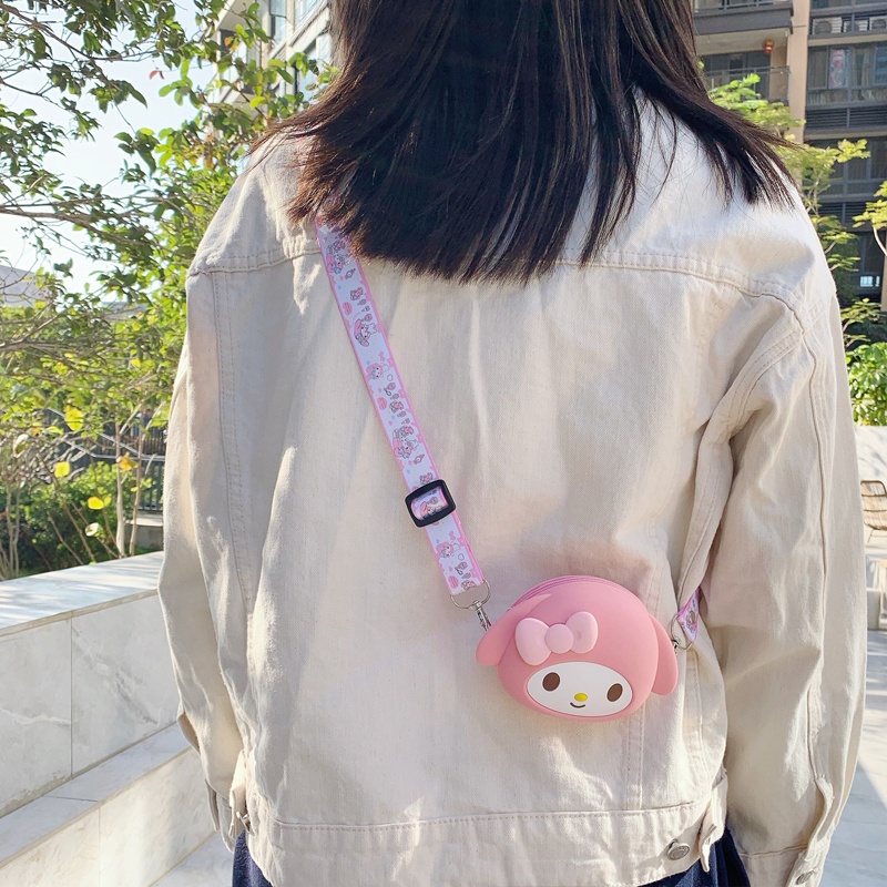 Khatinstore Tas Anak Terbaru 2020 / 2021 Tas Selempang Anak / Sekolah / Waistbag / Kids / Motif Rabbit /  Perempuan / Lucu / Terbaru Import - 303