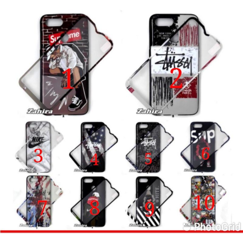 CASE KARAKTER COWO +TEMPERED GLASS SAMSUNG A01 CORE J2 PRIME