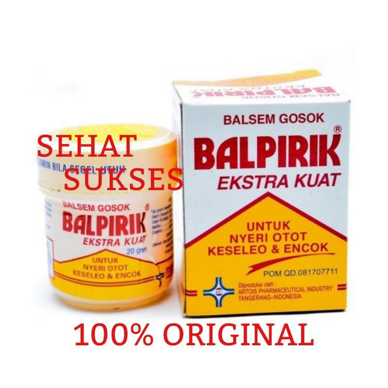 Balsem Balpirik Extra Kuat - Kuning