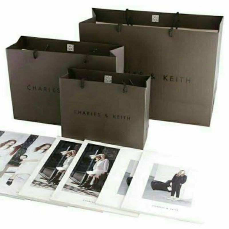 

PAPER BAG CHAR*LES N KEITHH / KANTONG TAS KARTON # 11752