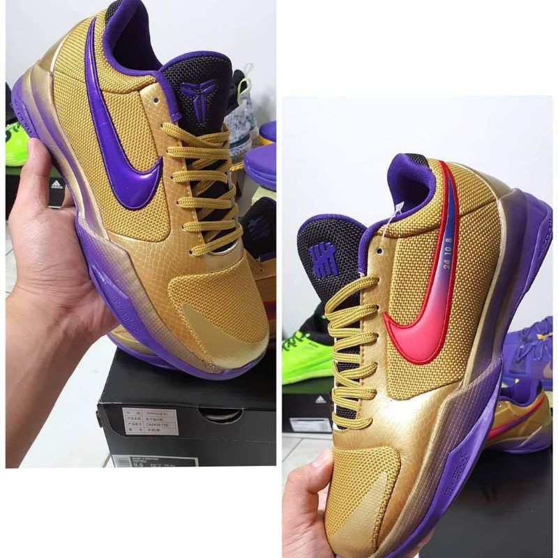 Sepatu Basket Nike Kobe 5 Protro LOW Undefeated Hall Of Fame