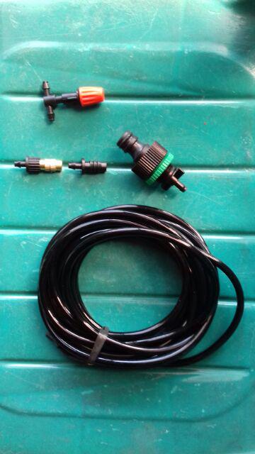 Konektor Selang Pe 7 Mm (1/4 Inch) Ke 11 Mm (3/8 Inch)