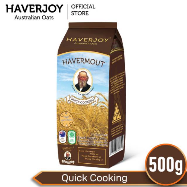 Haverjoy havermout quick cooking instan oatmeal 500 gram