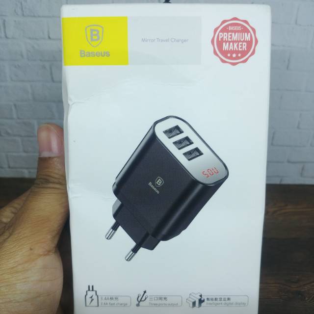 Baseus Mirror Lake Intelligent 3.4A Max Quick Charger