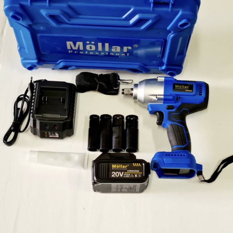 Cordless impact wrench MOLLAR CIW20500 Buka bait Mobil 500NM