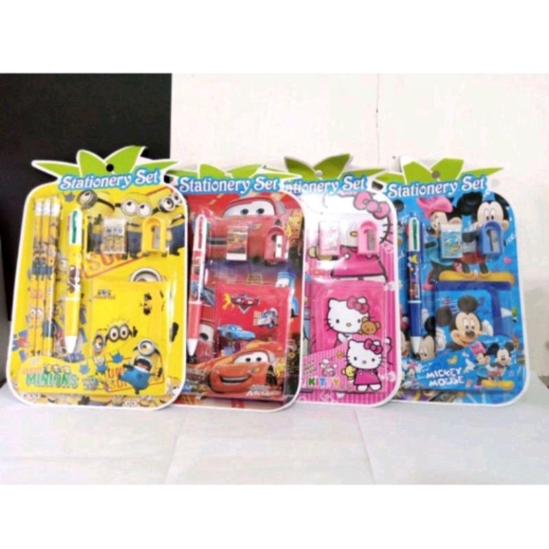 

Paket Alat Tulis Anak 7in1 Karakter Stationery Set Alat Tulis Sekolah - 9566