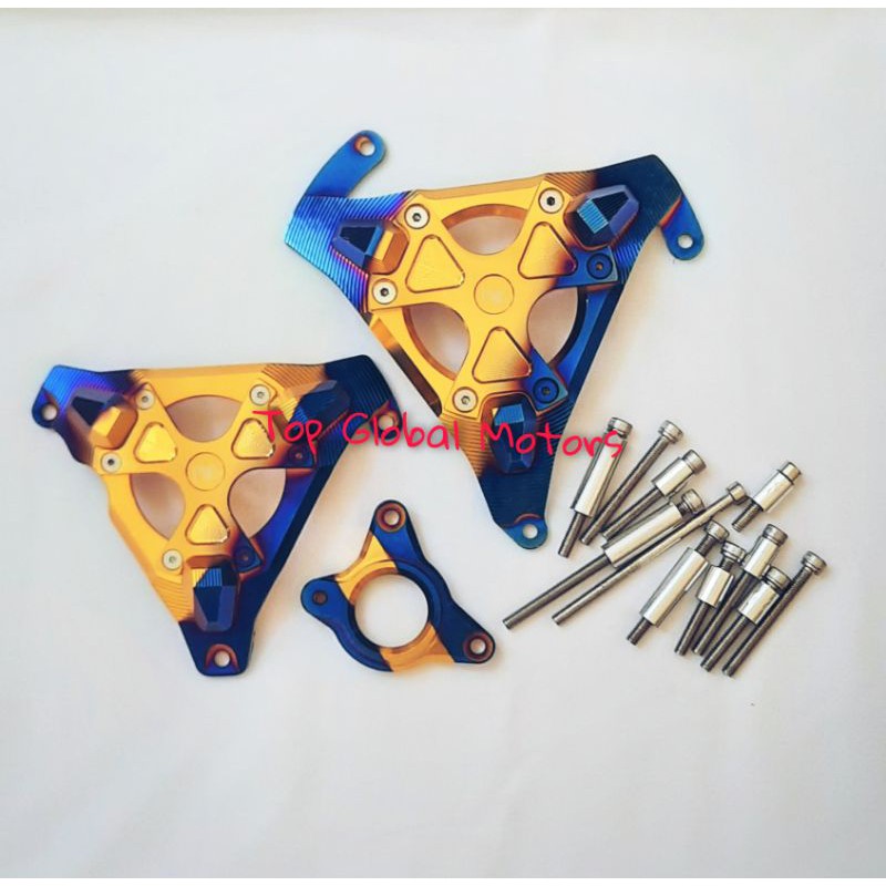 Cover Mesin Tutup Mesin Vixion New Twotone CNC