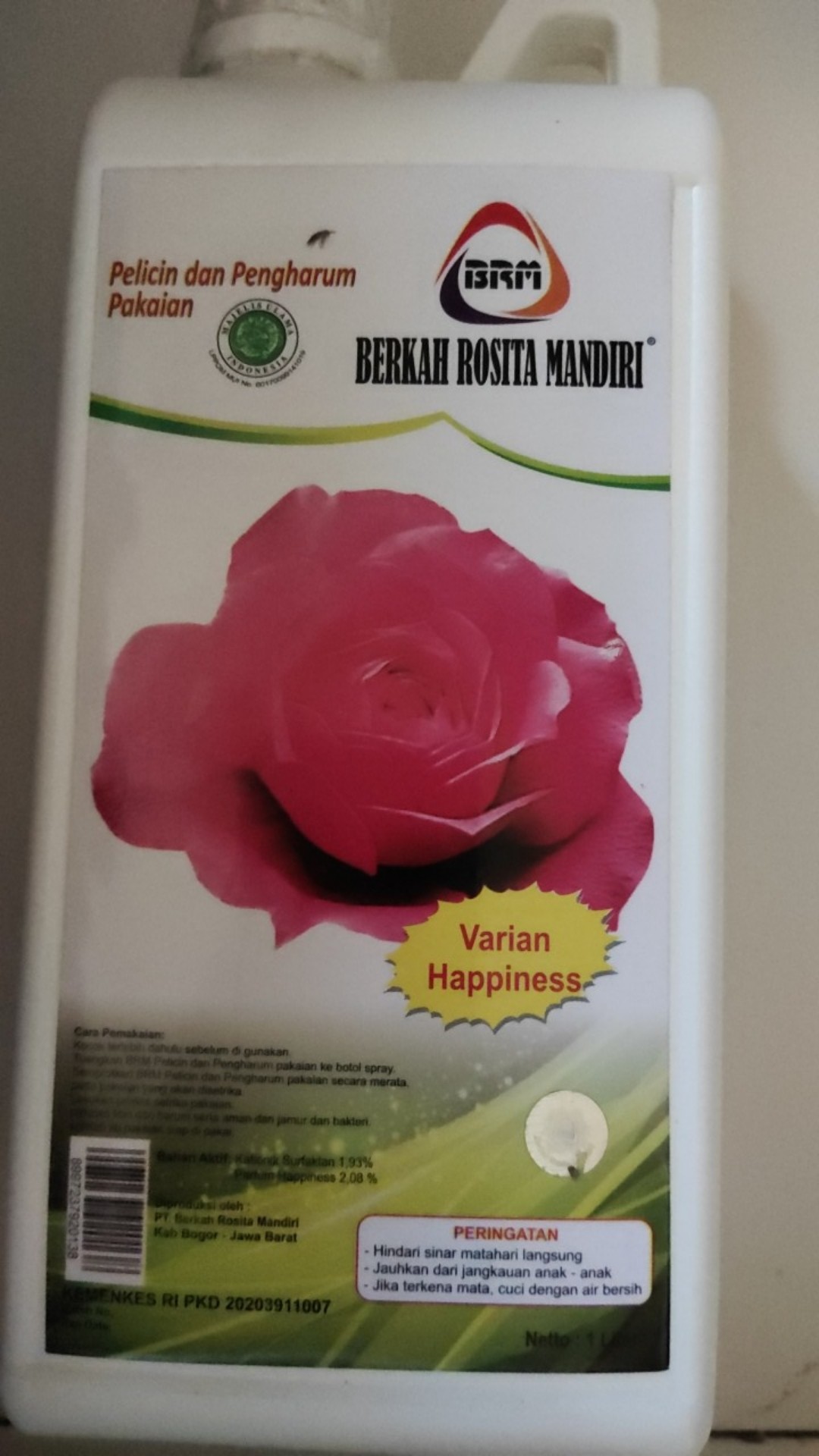 Parfum Laundry Pelicin Dan Pewangi Pakaian