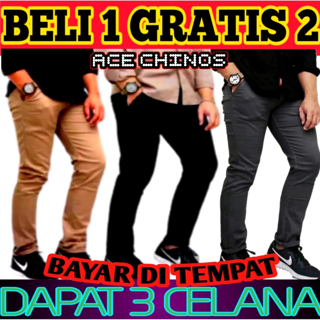 PROMO DADAKAN 3 PCS CUMA 100 CELANA CHINO CELANA Pria SLIMFIT Panjang chino KERJA HARIAN HITAM MOCCA ABU / CELANA CHINO PANJANG PRIA DEWASA / CELANA PRIA TERBARU 2022 KEKINIAN / CELANA PANJANG PRIA MURAH