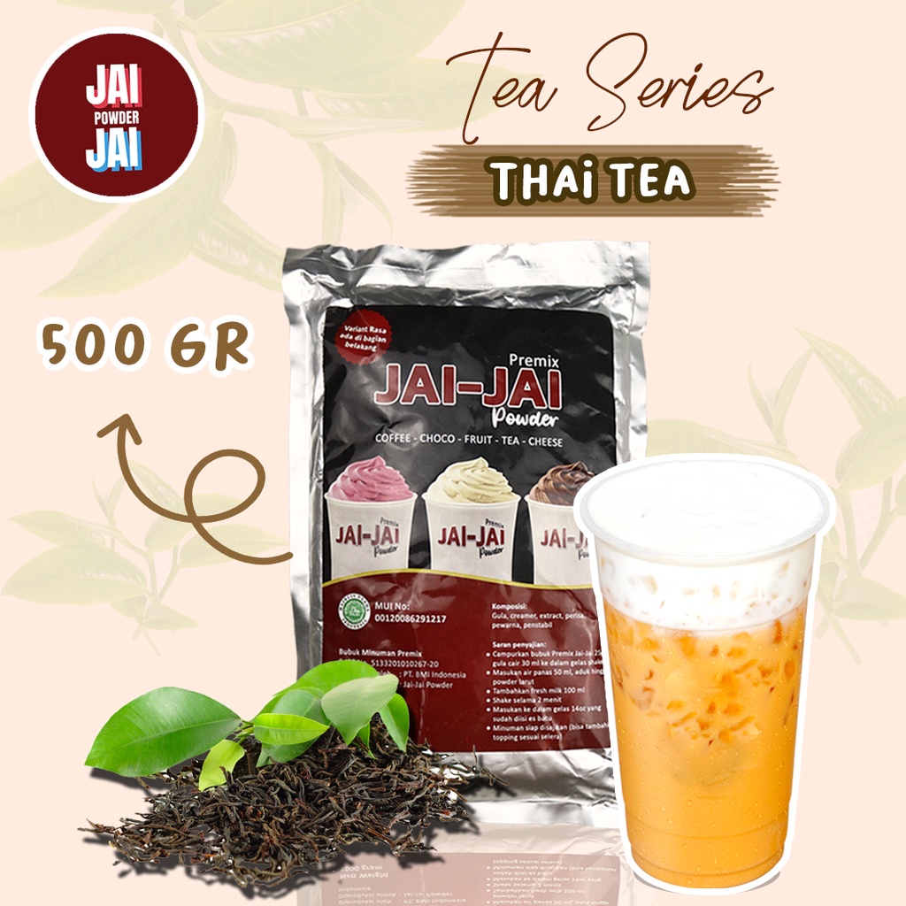 

Bubuk Minuman 500gr - THAI TEA - Jai Jai Powder