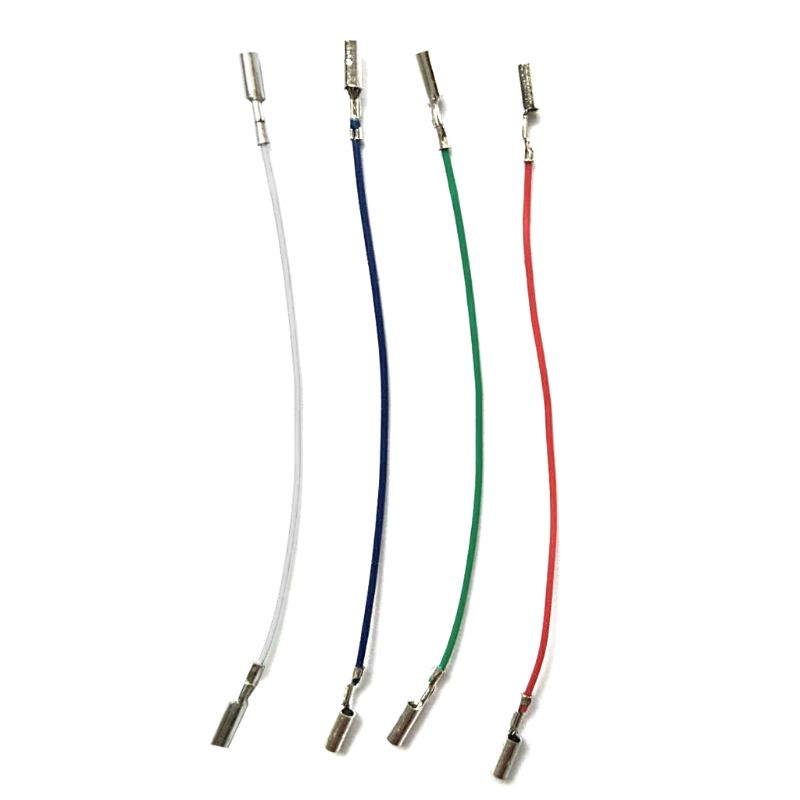 Bt 3/4PCS Cartridge Phono Cable Leads Kabel Kop Untuk Meja Putar Phono Headshell