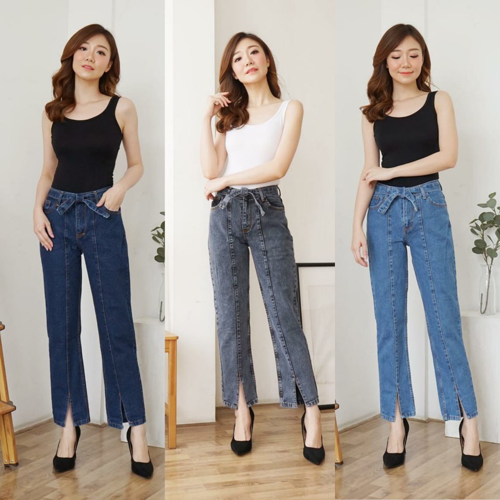 FWR - CITA BOYFRIEND JEANS CUT FREE BELT