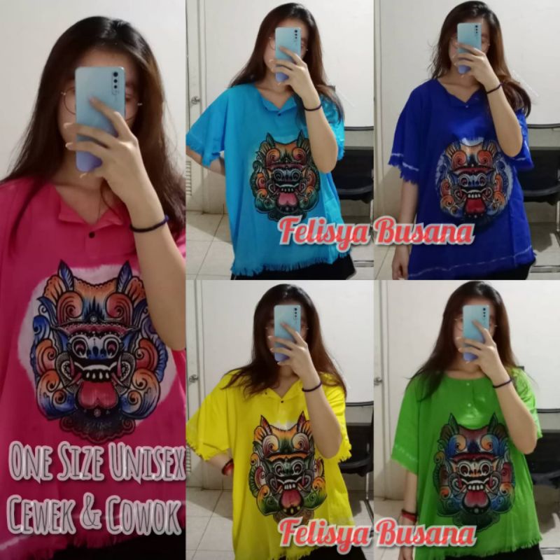 Baju Barong Bali Lukis Dewasa