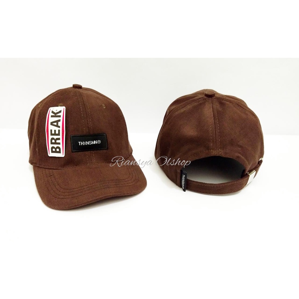 Topi Baseball Distro Branded Topi Distro Pria Bordir Timbul Bahan berkualitas