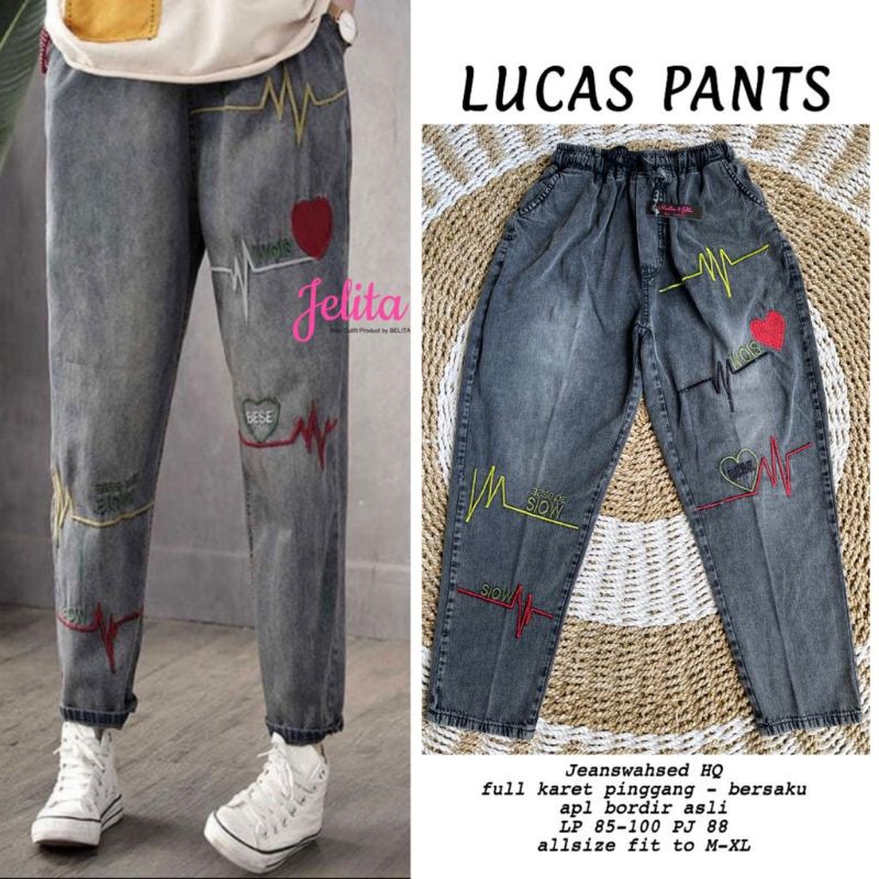 lucas pants celana jeans by Jelita
