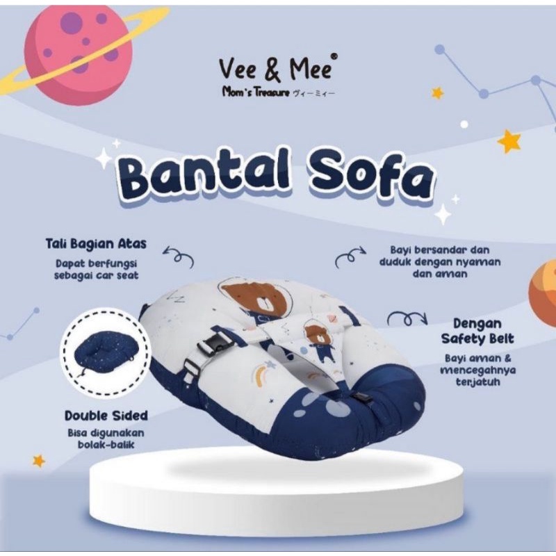 Vee &amp; Mee Sofa Bayi Astronaut Bear Series - VMS1040