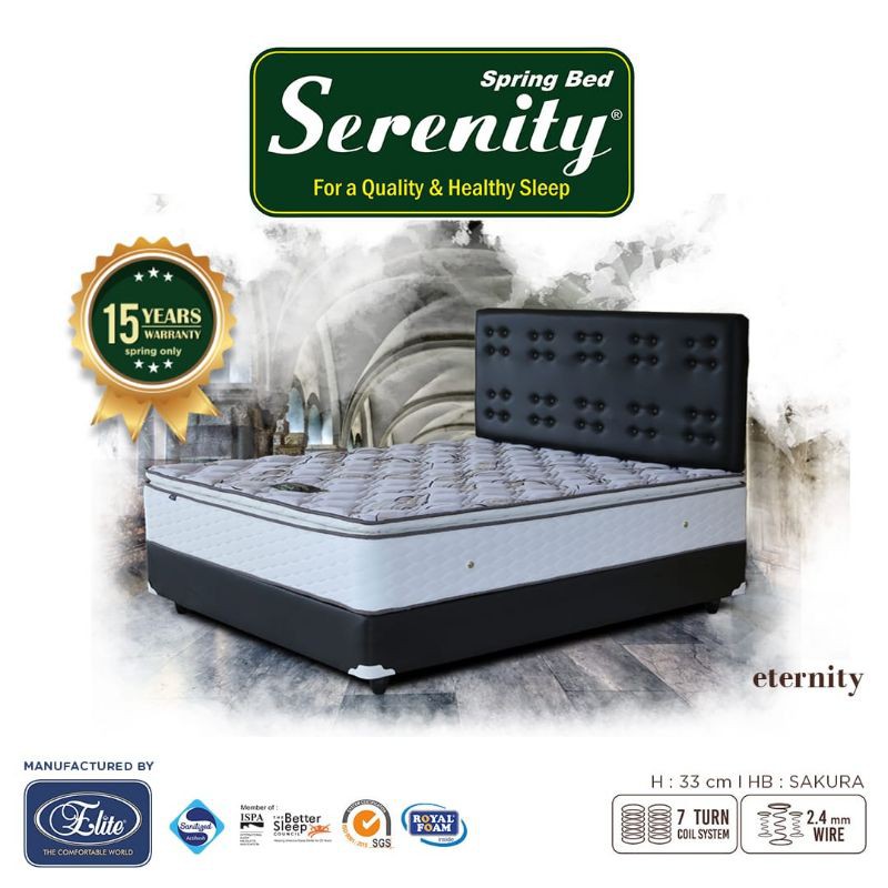 MATRAS SPRINGBED ELITE SERENITY ETERNITY Pillow Top