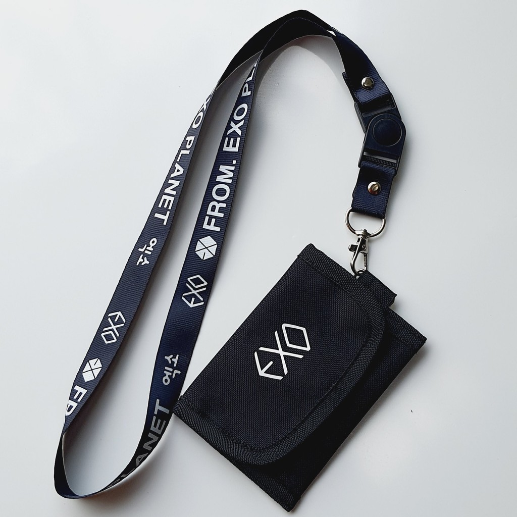 DOMPET EXO PLANET KPOP HANGING WALLET / DOMPET KARTU / DOMPET GANTUNG