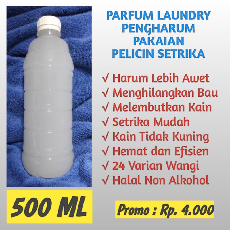 PARFUM LAUNDRY PELICIN SETRIKA PENGHARUM PAKAIAN