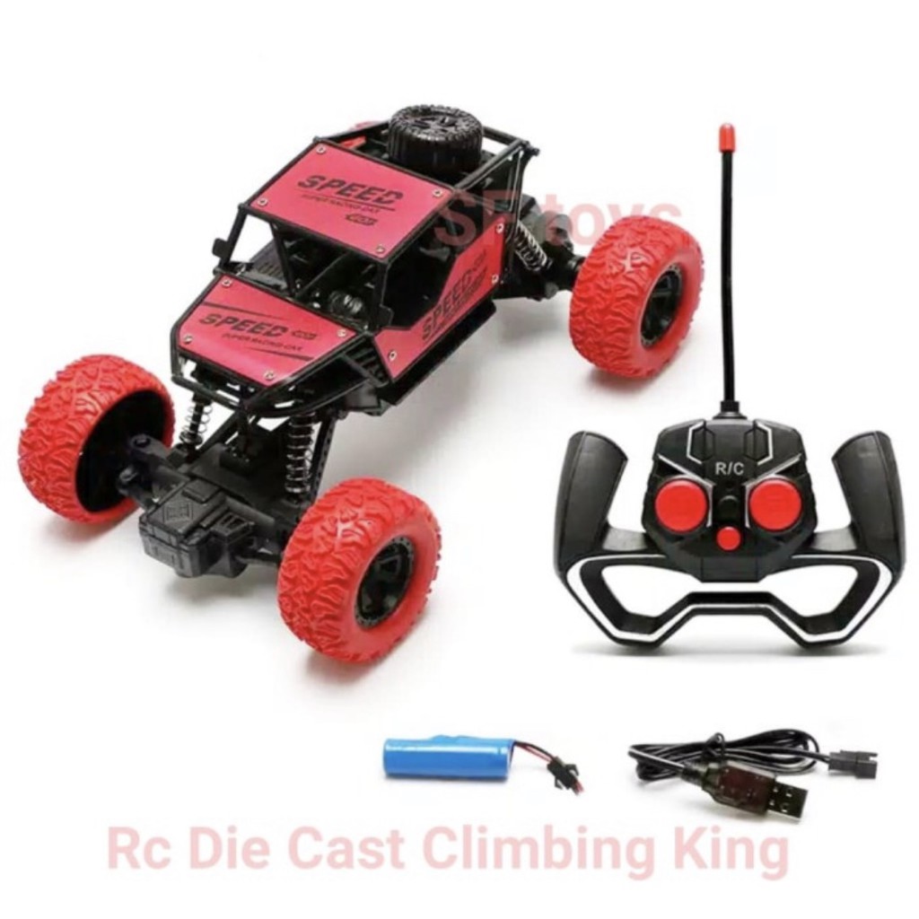 Mainan Mobil Remote Control RC Rock Climbing King OFFROAD