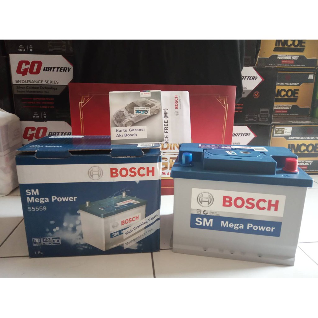 AKI MOBIL FORD FIESTA DIN 66 55559 BOSCH MF 12V 55AH