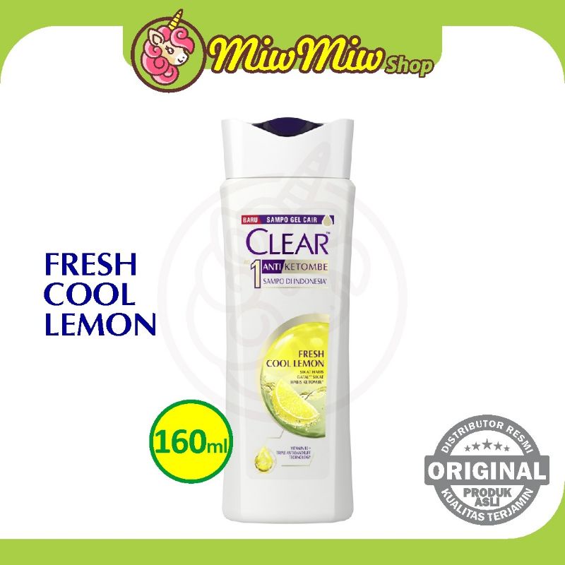 Shampoo Sampo Clear Anti Ketombe 160 ml