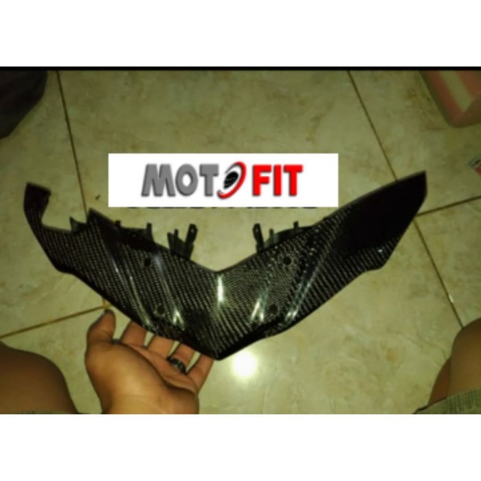 batok stang aerox carbon kevlar part ori yamaha tangpad depan aerox