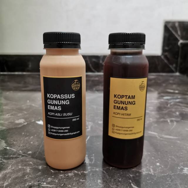 

Kopi Susu/Kopi Hitam Botolan 250 ml