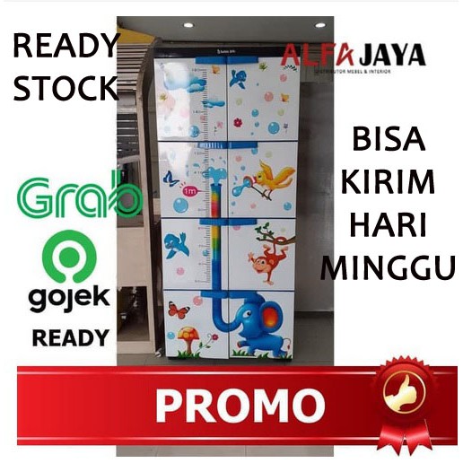 Lemari Plastik Bubble Star Gajah / Lemari Plastik Susun ...