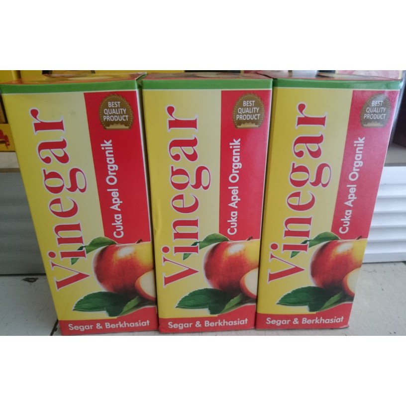 

Cuka Apel Organik Vinegar 330ml Apple Cider Vinegar