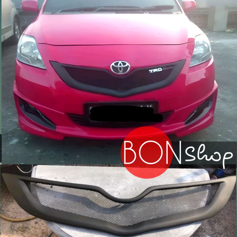 [Bisa COD ] Gril Racing Model Jaring Untuk Toyota Vios Gen 2 Tahun 2006-2012