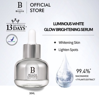 [ORI] Premiere Beaute Luminous White Glow Brightening Whitening Serum Meningkatkan Elastisitas Kulit dan Mencerahkan Kulit Wajah - 30ml BPOM