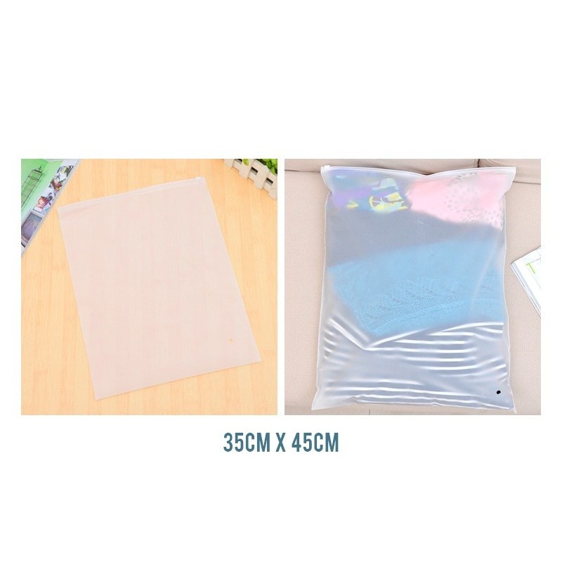 

Zipper Storage Bag / Plastik Pelindung Baju 35 x 45 CM