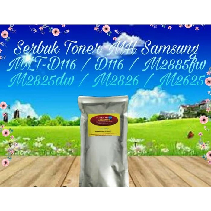Serbuk Toner MH Khusus Sam MLT-D116 D116 MLT116 MLTD116 M2885fw M2885 M2825 M2826 M2825dw 1/2