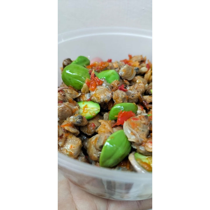 

Remis/kerang baby balado | Remis/kerang baby cabe ijo | Remis/kerang baby balado petai