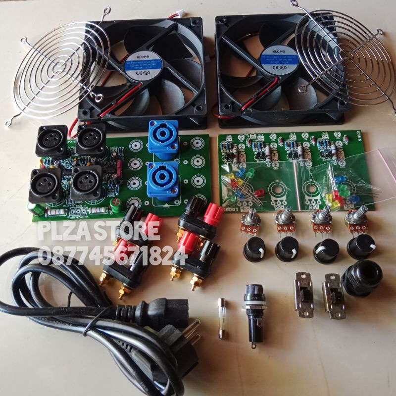 Aksesoris box N9001 kelengkapan Box N9001 dan NCX 3 4 chanel Aksesoris Box power n9001 NCX 3 4ch